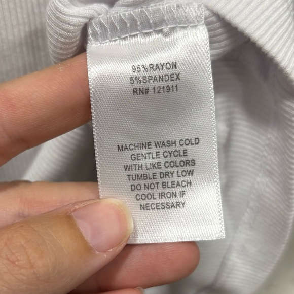 LNA Clothing Dalston Ribbed Long Sleeve - Picture 6 of 7